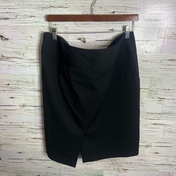 The Limited Studio 400 Zip 12 Black Stretch Womens‎ Straight Pencil Skirt - Picture 6 of 7